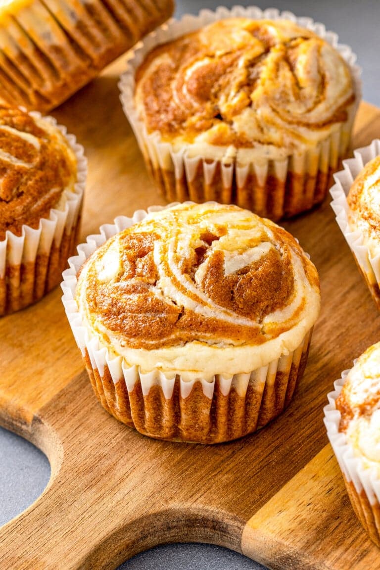 Pumpkin Cream Cheese Muffins