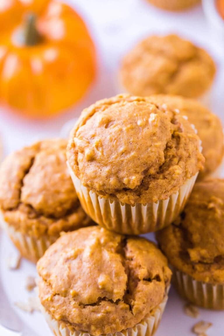 Pumpkin Oatmeal Muffins