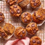 High Protein Pumpkin Cottage Cheese Muffins