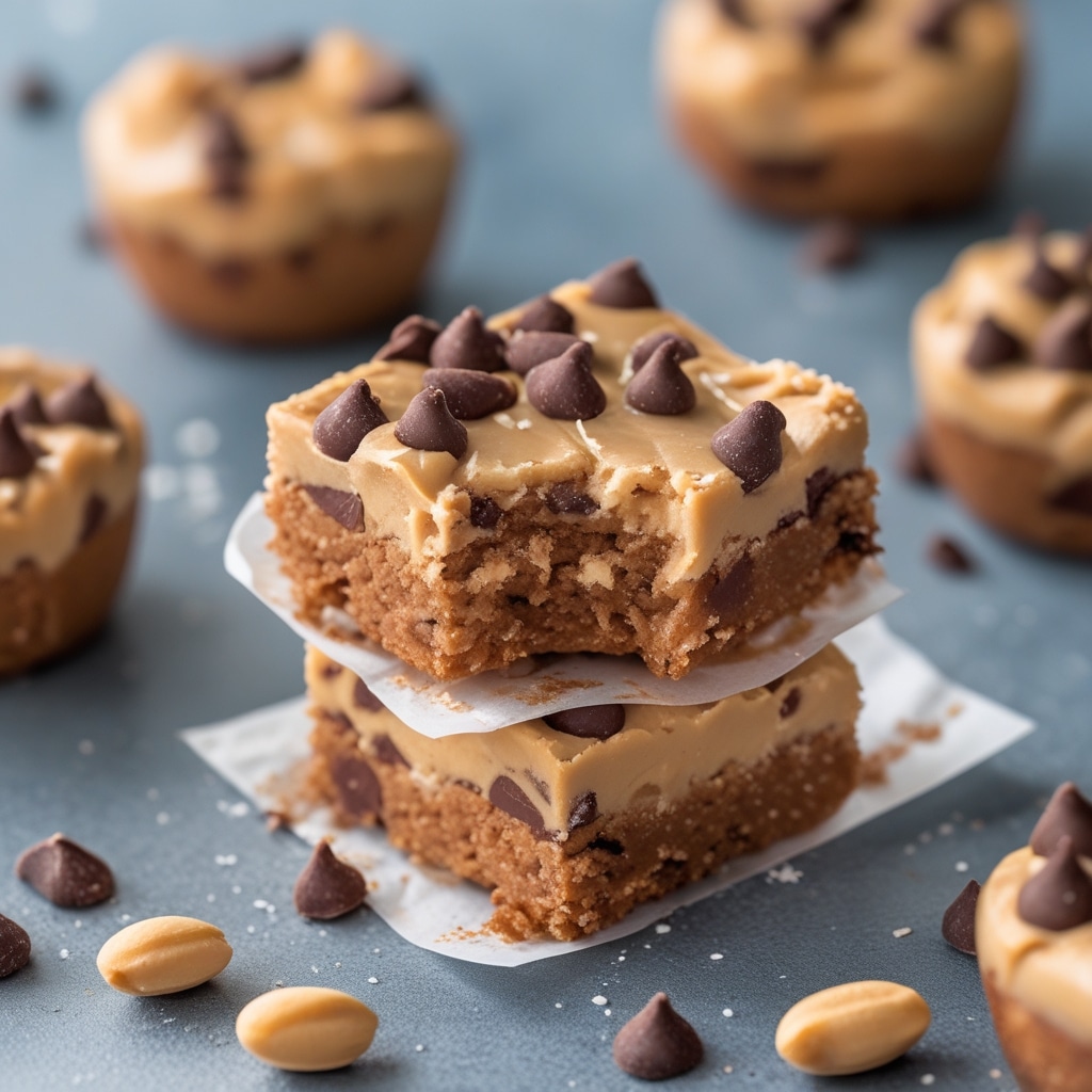 Peanut Butter Blondie Protein Bites [No Bake]