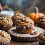 Healthy Greek Yogurt Pumpkin Muffins