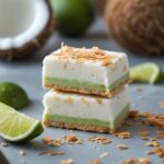 Coconut Lime Protein Frozen Yogurt Bars