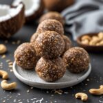 Coconut Cashew Protein Energy Balls