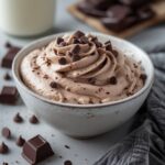 Greek Yogurt Dark Chocolate Protein Mousse
