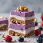 Maqui Berry Cashew Protein Frozen Yogurt Bars