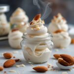 Frozen Vanilla Almond Greek Yogurt Bites