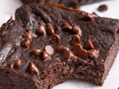Fudgy Cottage Cheese Protein Brownies