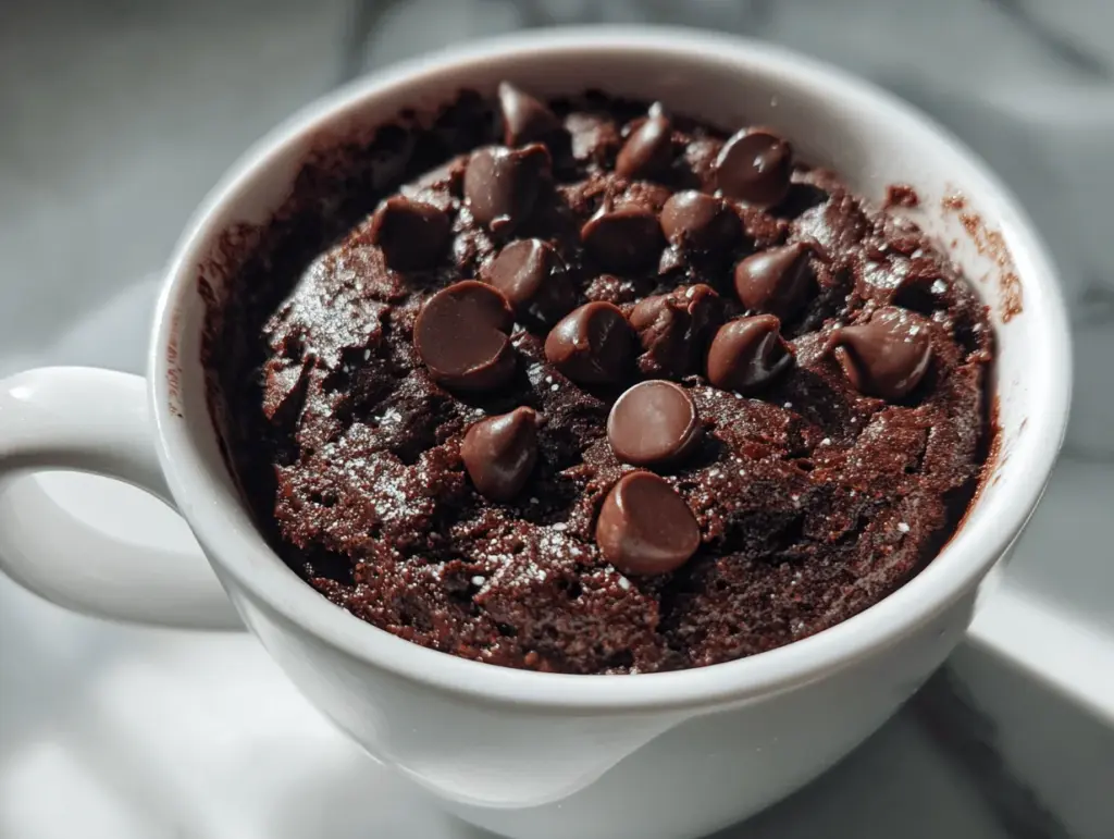 Cottage Cheese Microwave Brownie – Easy High Protein