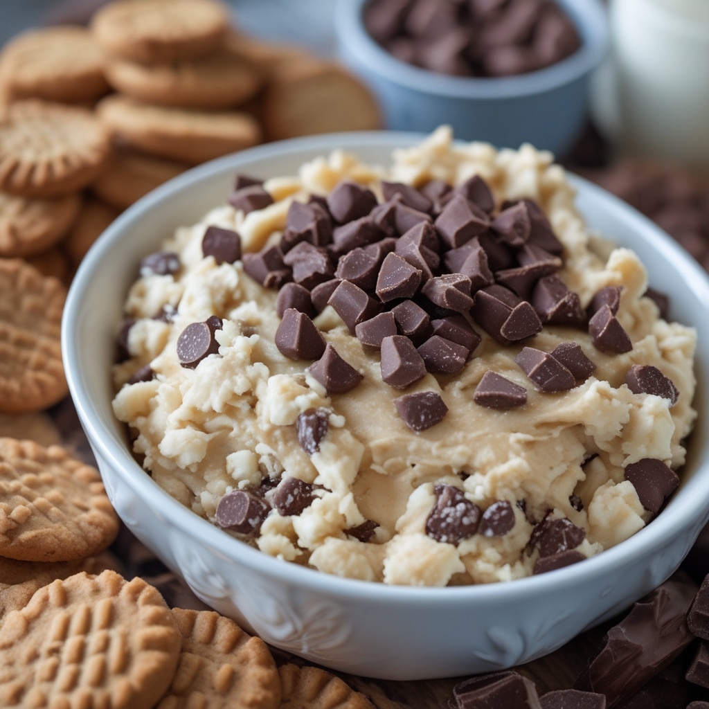 Peanut Butter Cottage Cheese Cookie Dough Dip