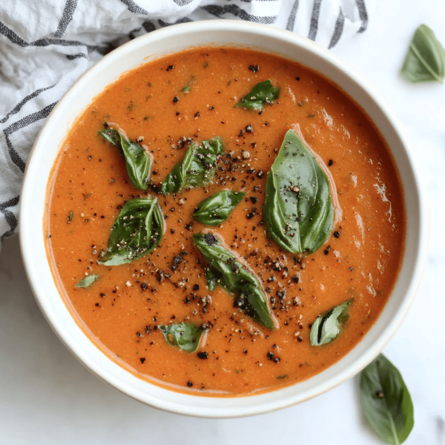 Cottage Cheese Tomato Soup