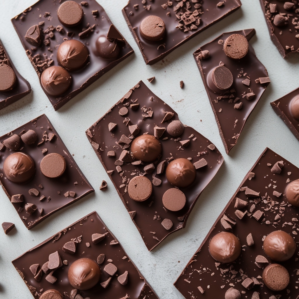 High Protein Espresso Chocolate Protein Bark