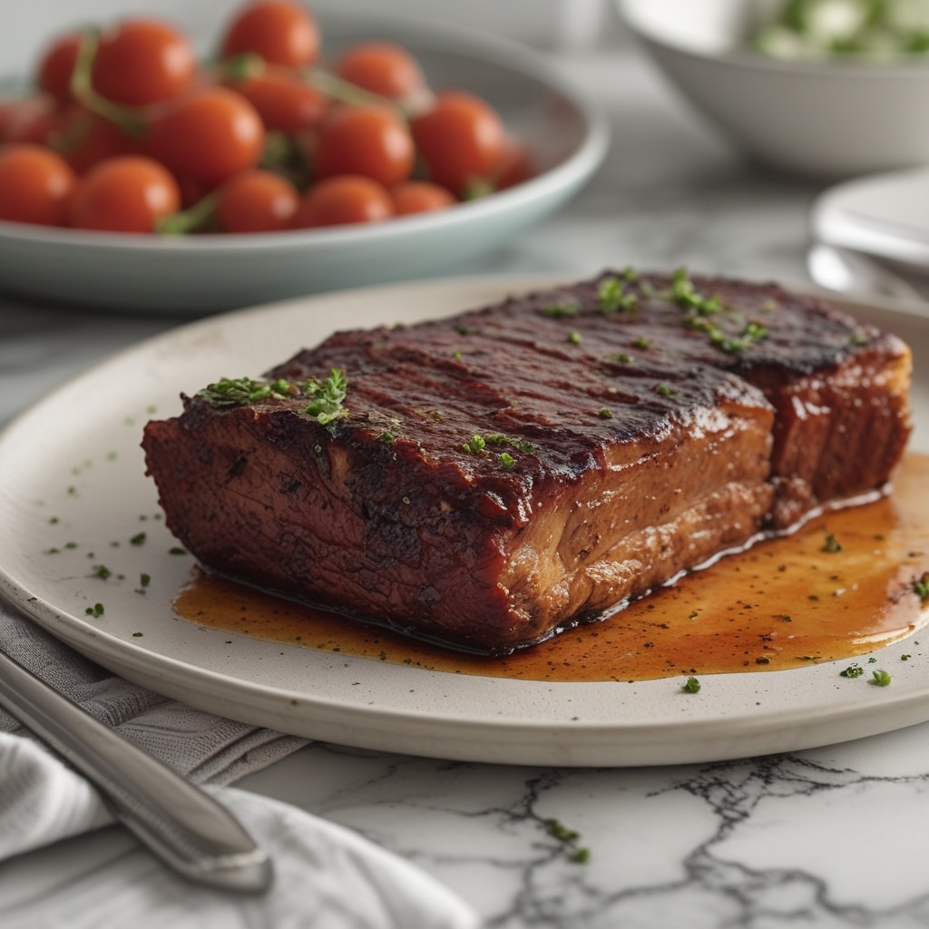 Oven Baked BBQ Brisket