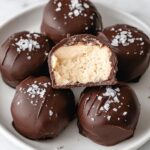 High Protein Frozen Peanut Butter Greek Yogurt Bites
