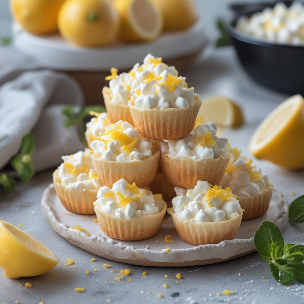 Cottage Cheese Lemon Bliss Bites