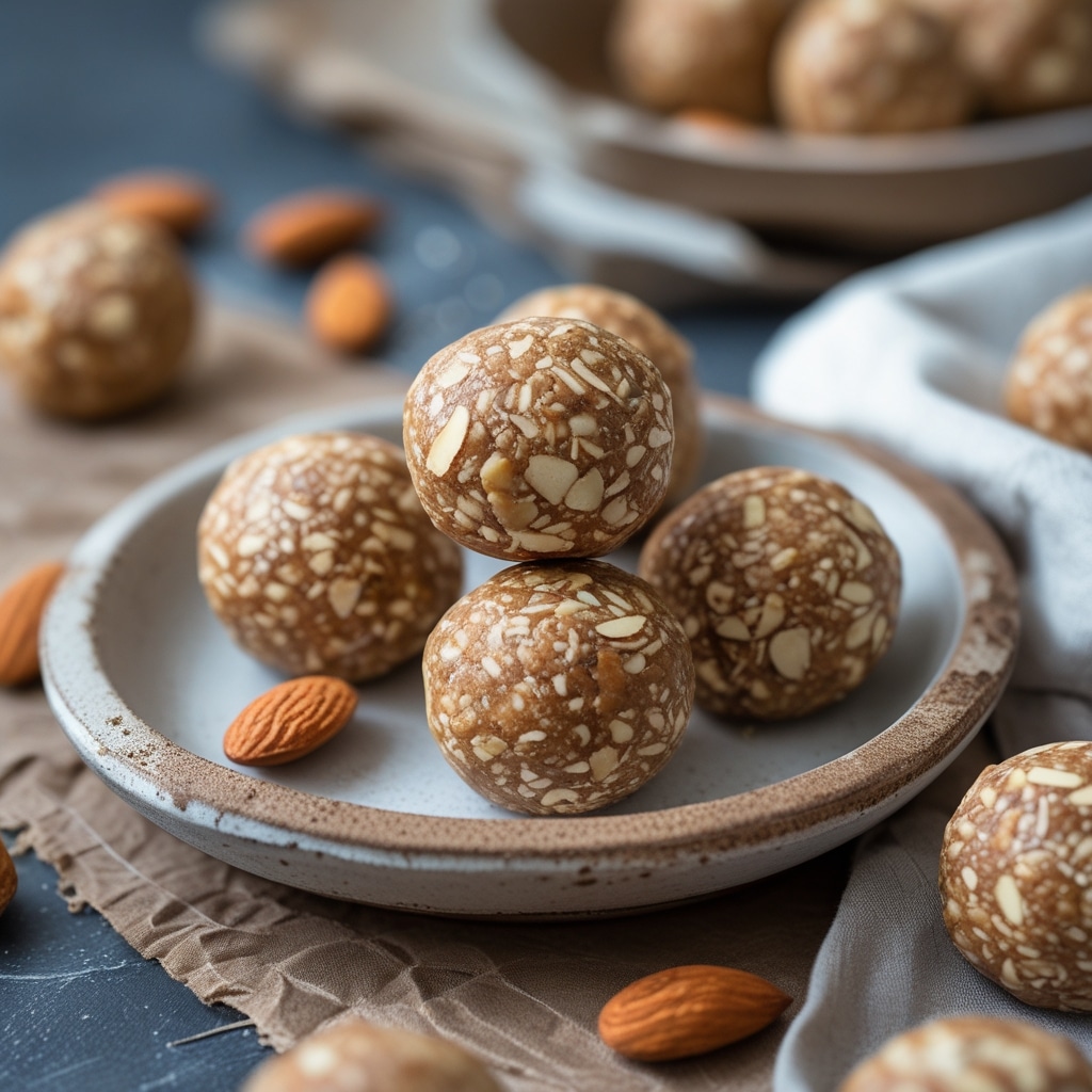Almond Butter Protein Energy Balls