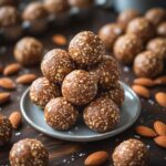 Maple Almond Protein Energy Balls