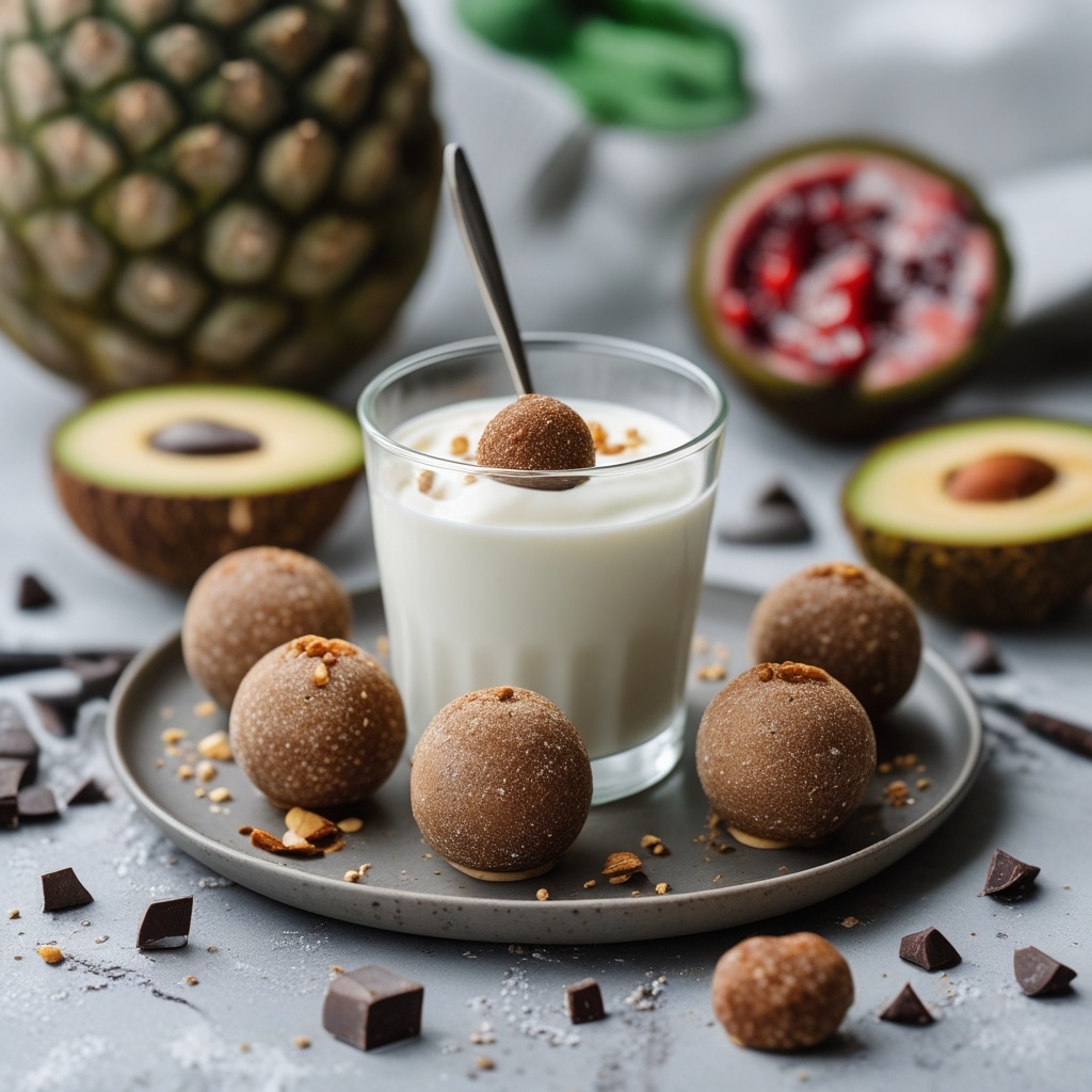 Frozen Açaí Greek Yogurt Protein Bites