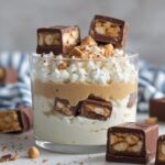 Best Cottage Cheese & Peanut Butter Snickers Dessert Recipe