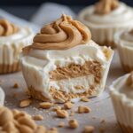 Frozen Peanut Butter Cheesecake Yogurt Bites