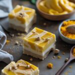 Mango Turmeric Protein Frozen Yogurt Bars