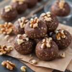 Walnut Fudge Protein Energy Balls