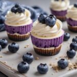 12g Protein Blueberry Cheesecake Cups