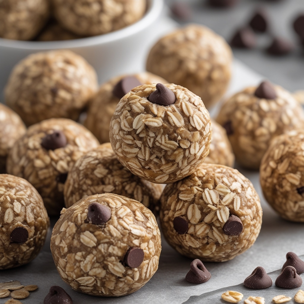 Chocolate Chip Oat Protein Energy Balls