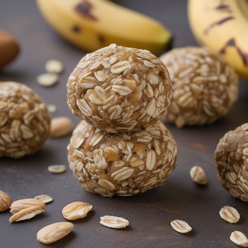 No-Bake Banana Oat Energy Balls