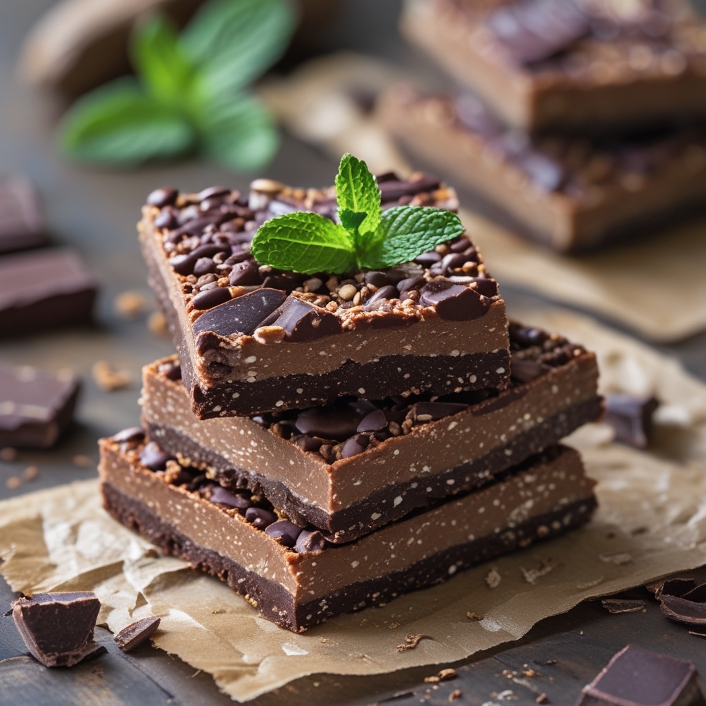 Cacao Mint Protein Energy Bars