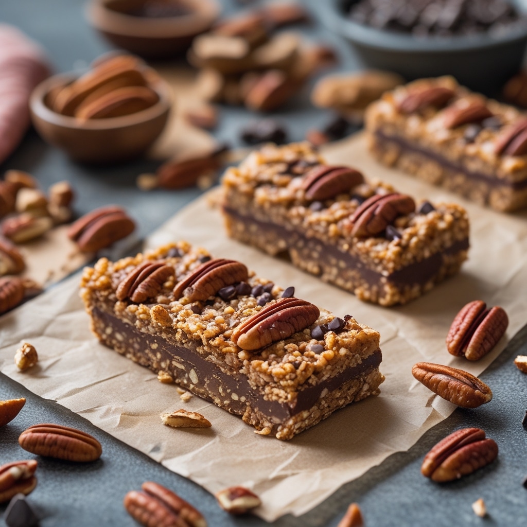 Pecan Maple Protein Energy Bars
