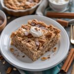 Easy Cinnamon Cottage Cheese Oatmeal Bake