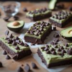Dark Chocolate Avocado Protein Bars