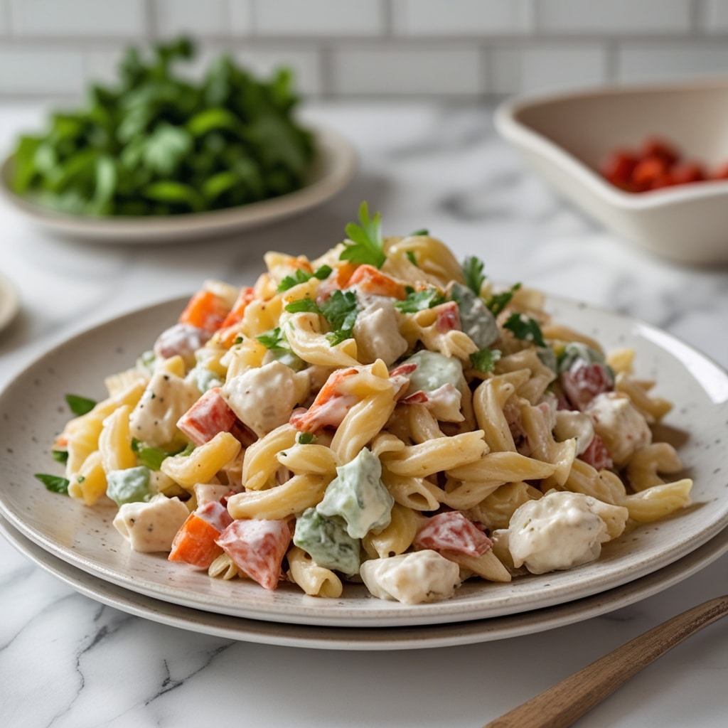 Club Sandwich Pasta Salad