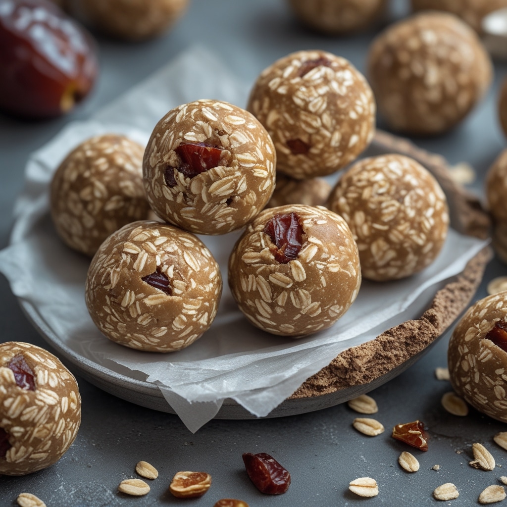 Oat Date Protein Energy Balls