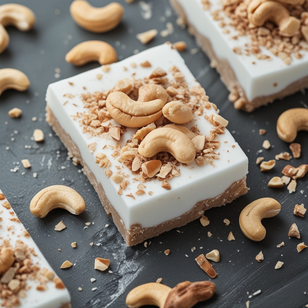 Cashew Vanilla Protein Frozen Yogurt Bars