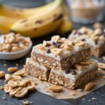 Peanut Butter Banana Protein Energy Bars