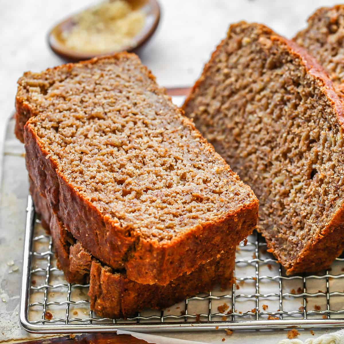 Simple Healthy Banana Bread Recipe with Honey