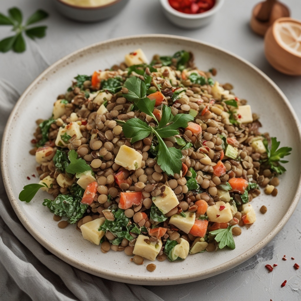 Lentil Salad (vegan plant-based)