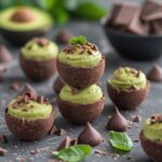High Protein Chocolate Avocado Frozen Bites