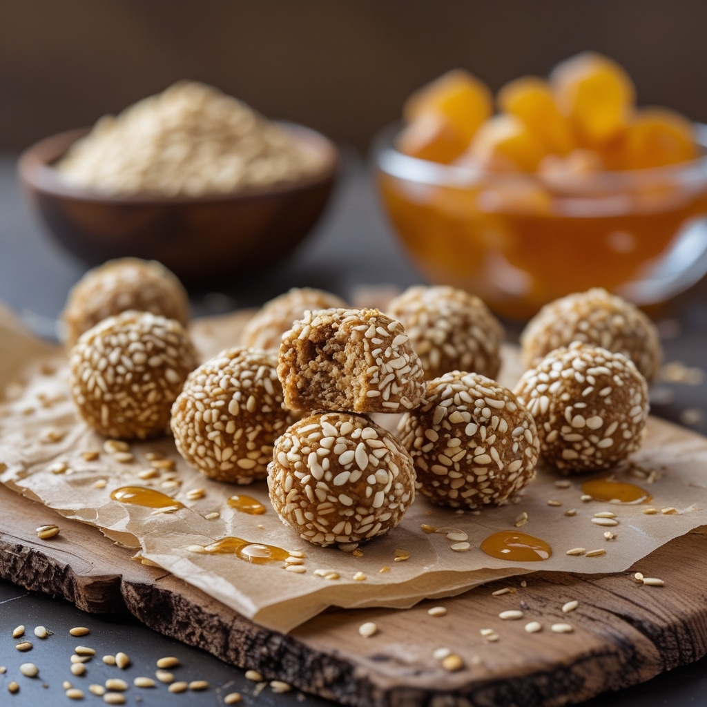 Sesame Honey Protein Bites