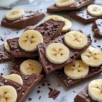 Frozen Chocolate Banana Greek Yogurt Bark