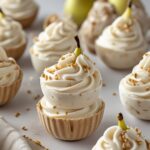 Pear Vanilla Protein Frozen Yogurt Bites