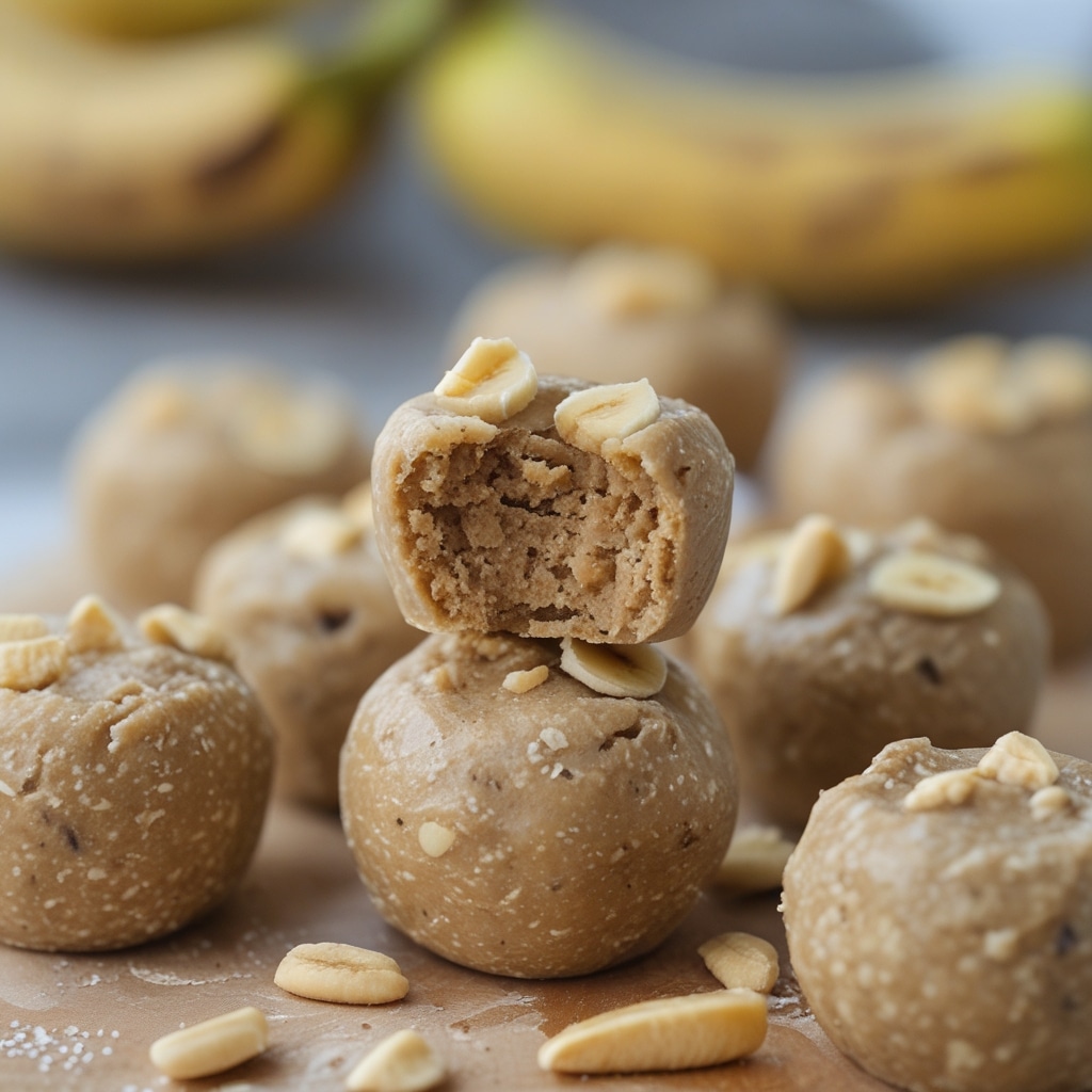 Peanut Butter Banana Protein Bites
