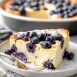 Blueberry Cottage Cheese Breakfast Bake