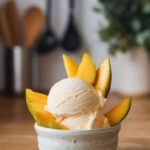 Mango Cottage Cheese Ice Cream