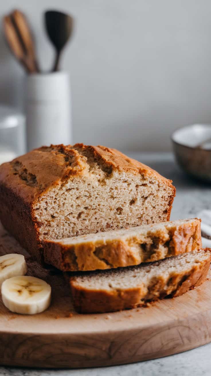 Cottage Cheese Banana Bread