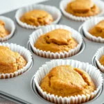 Moist Greek Yogurt Pumpkin Muffins