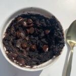 Delicious Cottage Cheese Microwave Brownie in Just 2 Minutes
