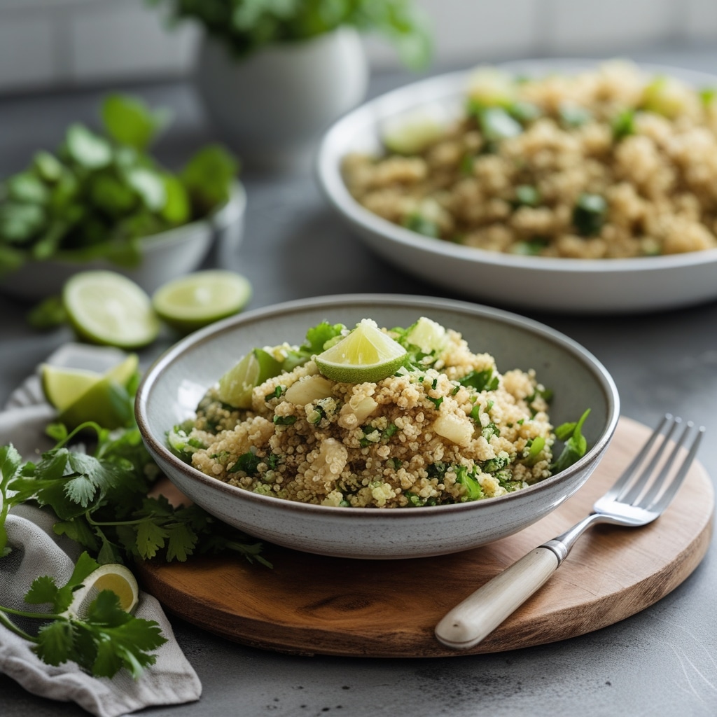 Cilantro Lime Quinoa Salad