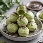 High Protein Matcha Greek Yogurt Bites